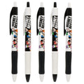 Ballpoint pen <Acroball> 5 black Mickey Mouse and friends