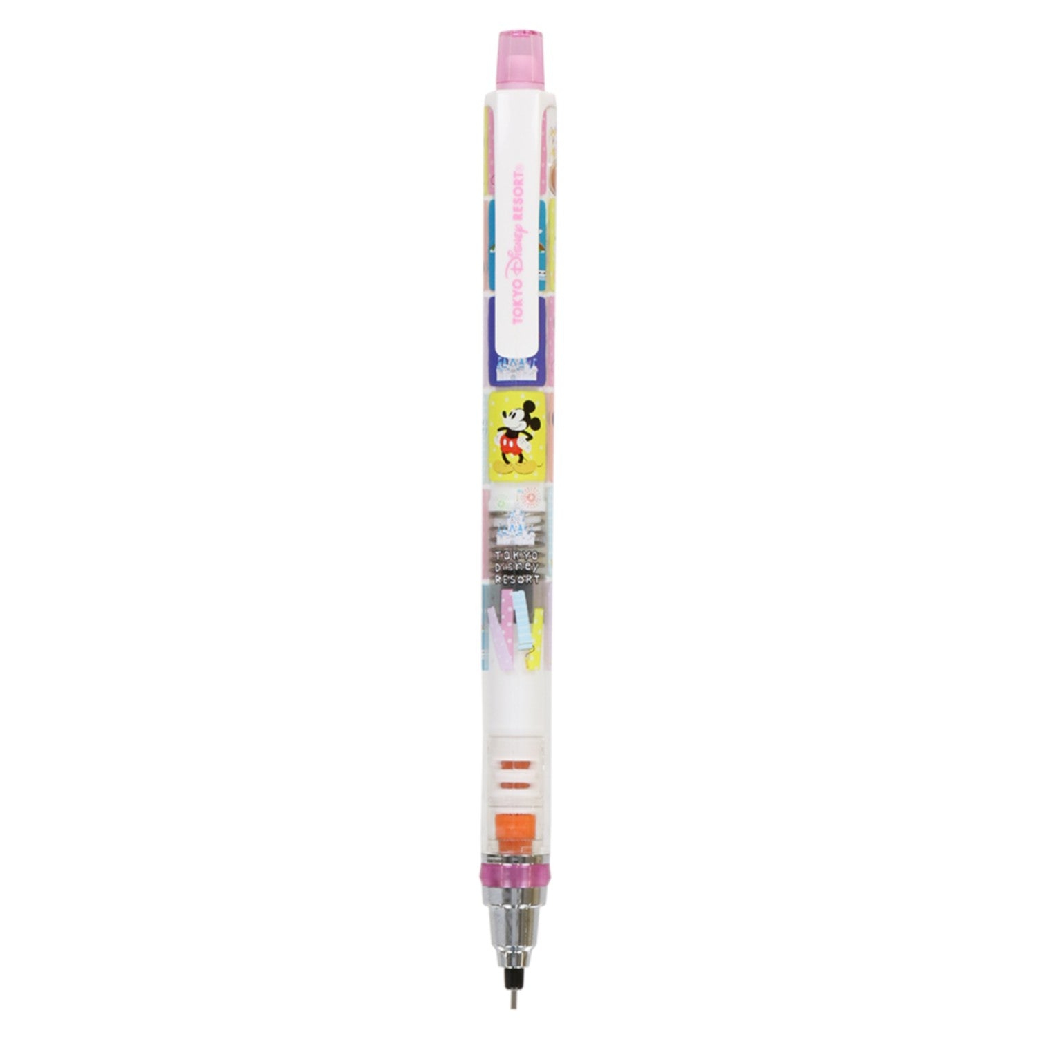 Mechanical pencil <Kurutoga> Mickey Mouse and friends