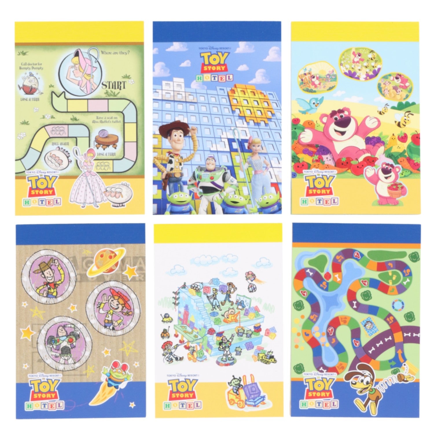 6 memos Tokyo Disney Resort Toy Story Hotel