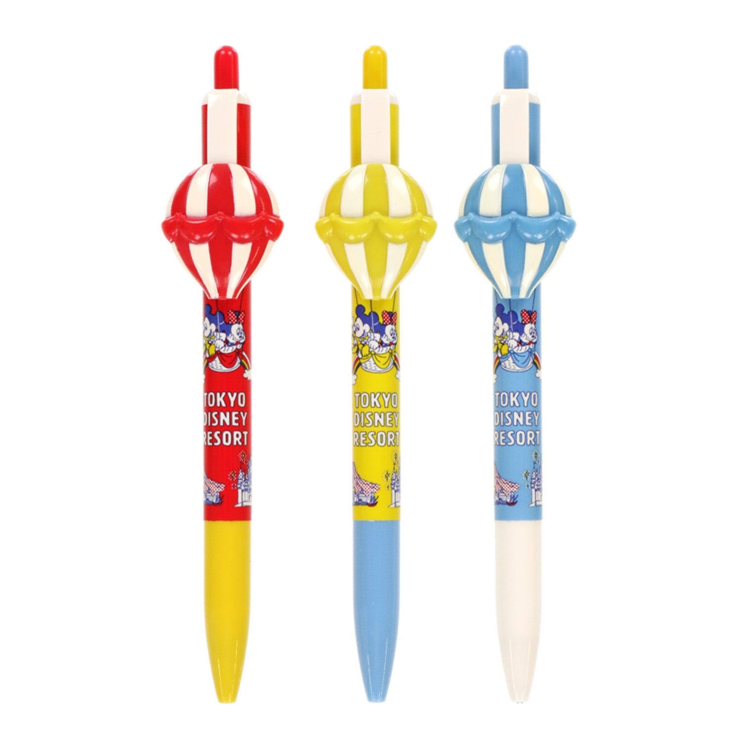 3 mechanical pencils Mickey Minnie