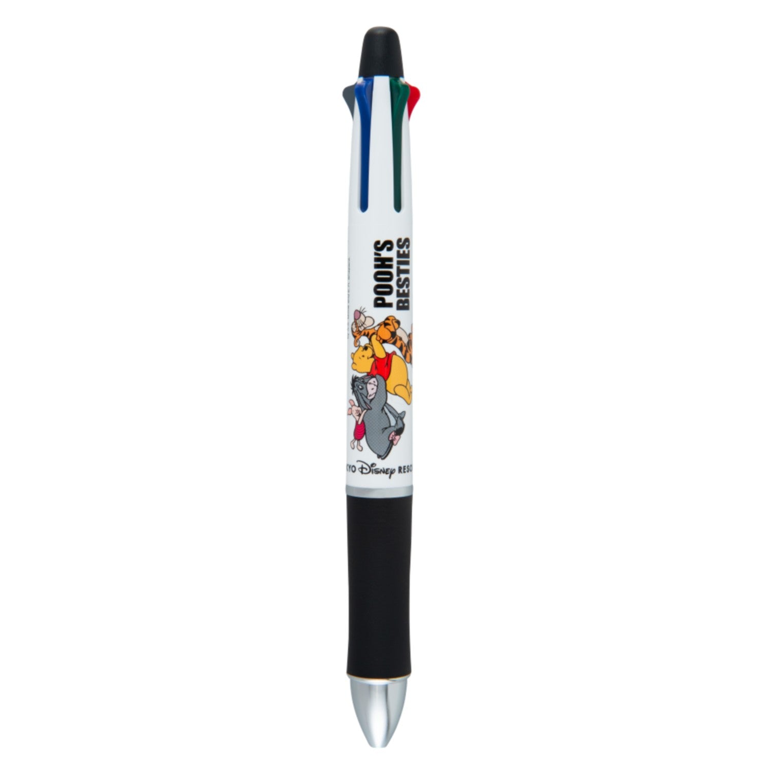 4 colors ballpoint pen & mechanical pencil <Dr.Grip> Winnie the Pooh