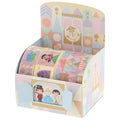 3 pieces of masking tape It's a small world