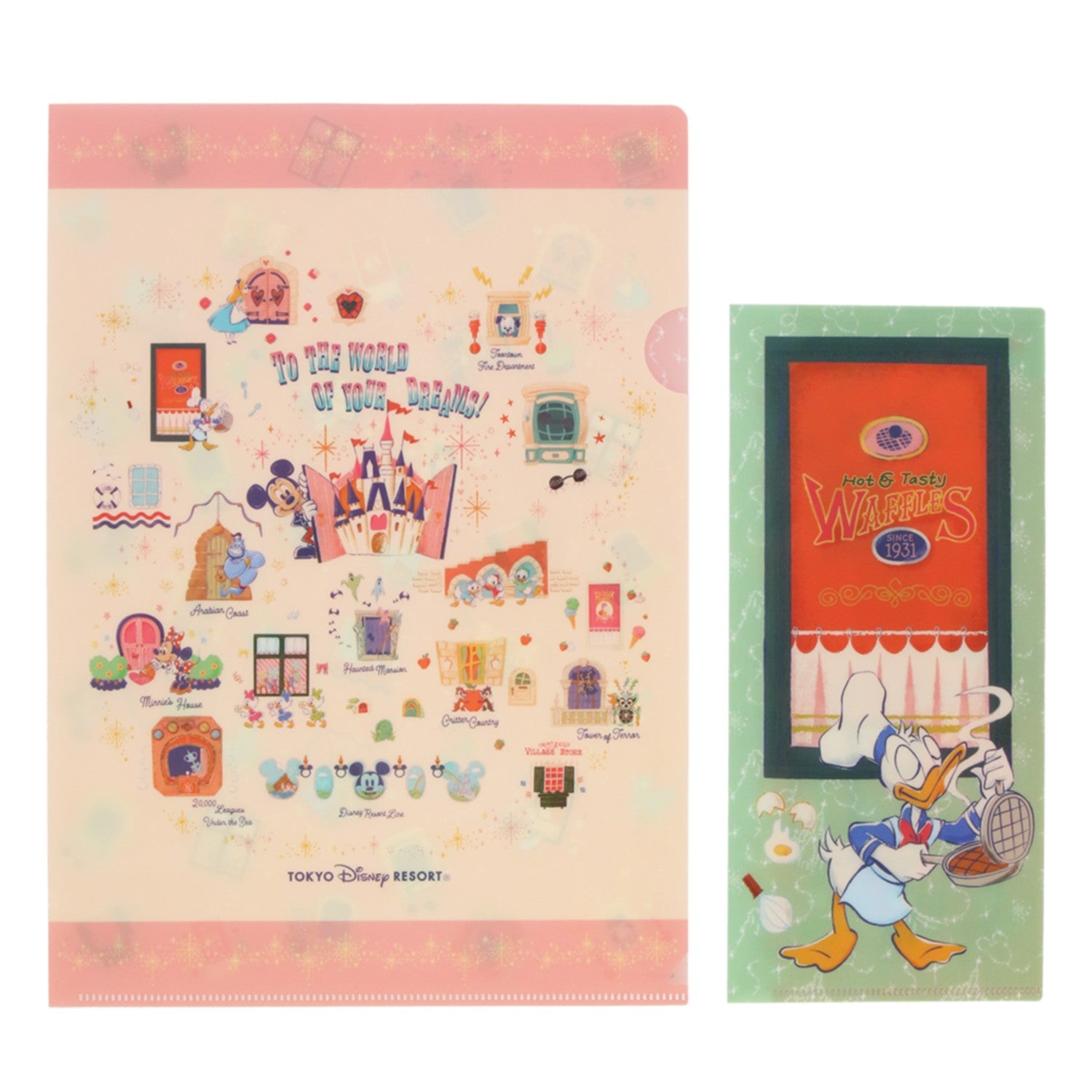 Clear Holder Ticket Case Tokyo Disney Resort