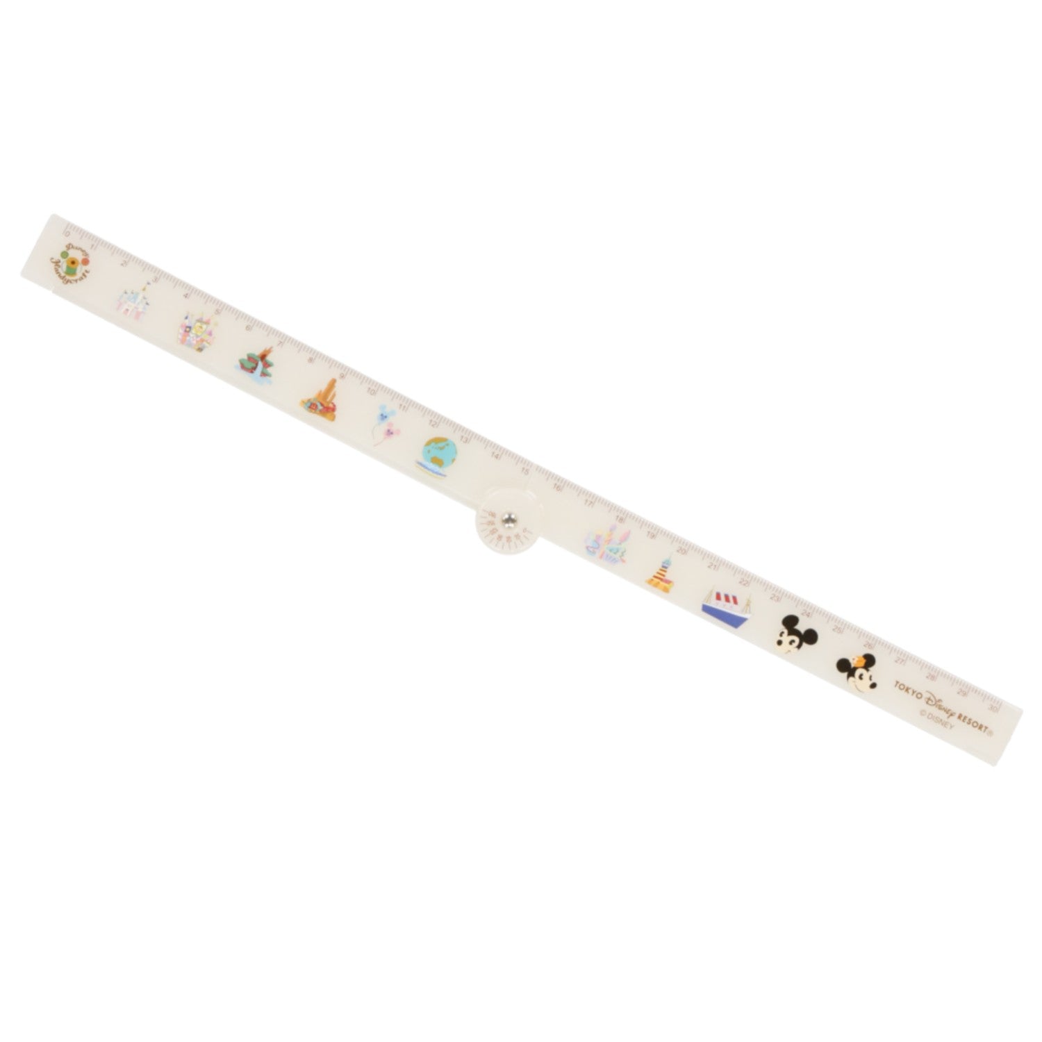 Ruler 30cm Mickey Mouse and Friends Disney Handycraft