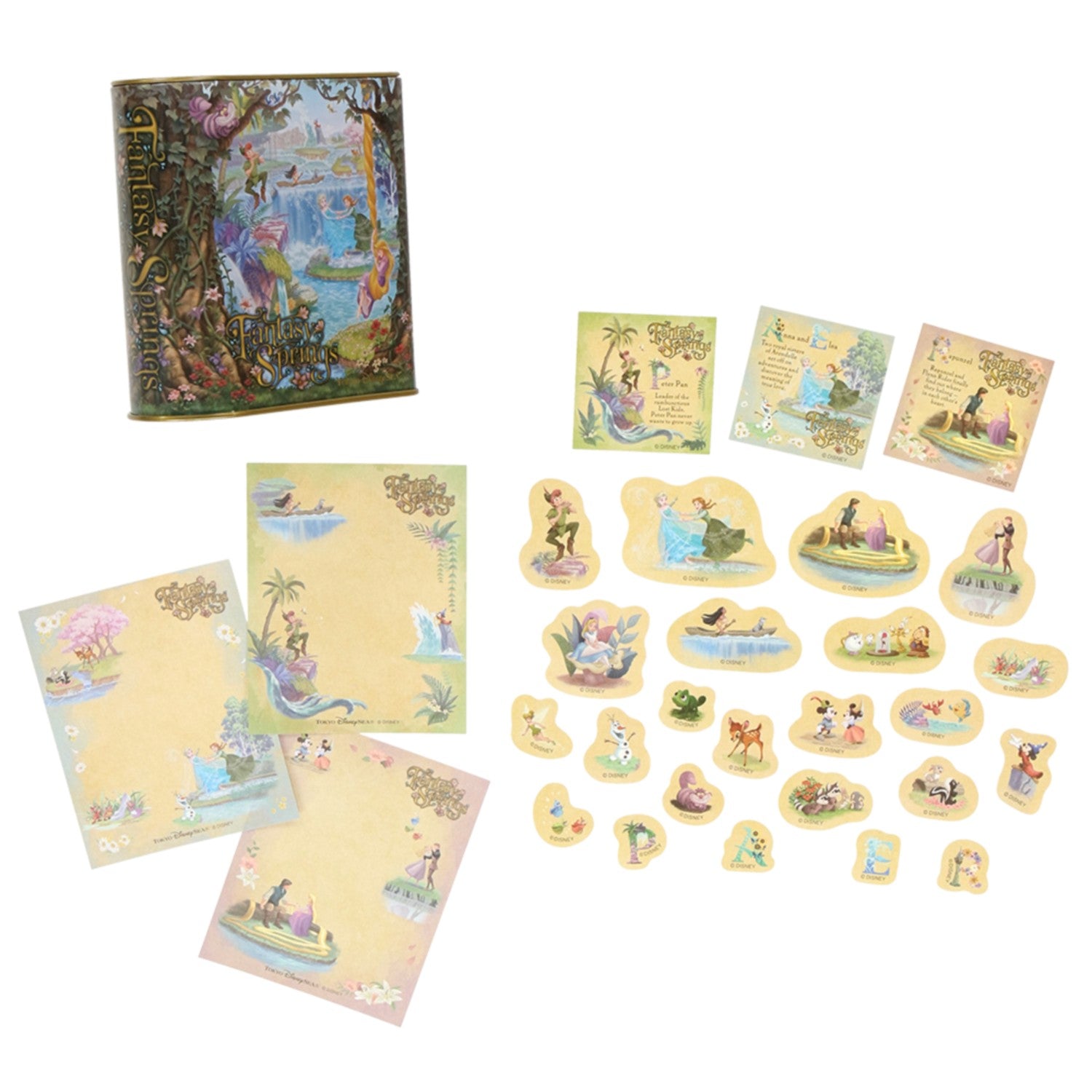 Sticker memo with can Fantasy Springs