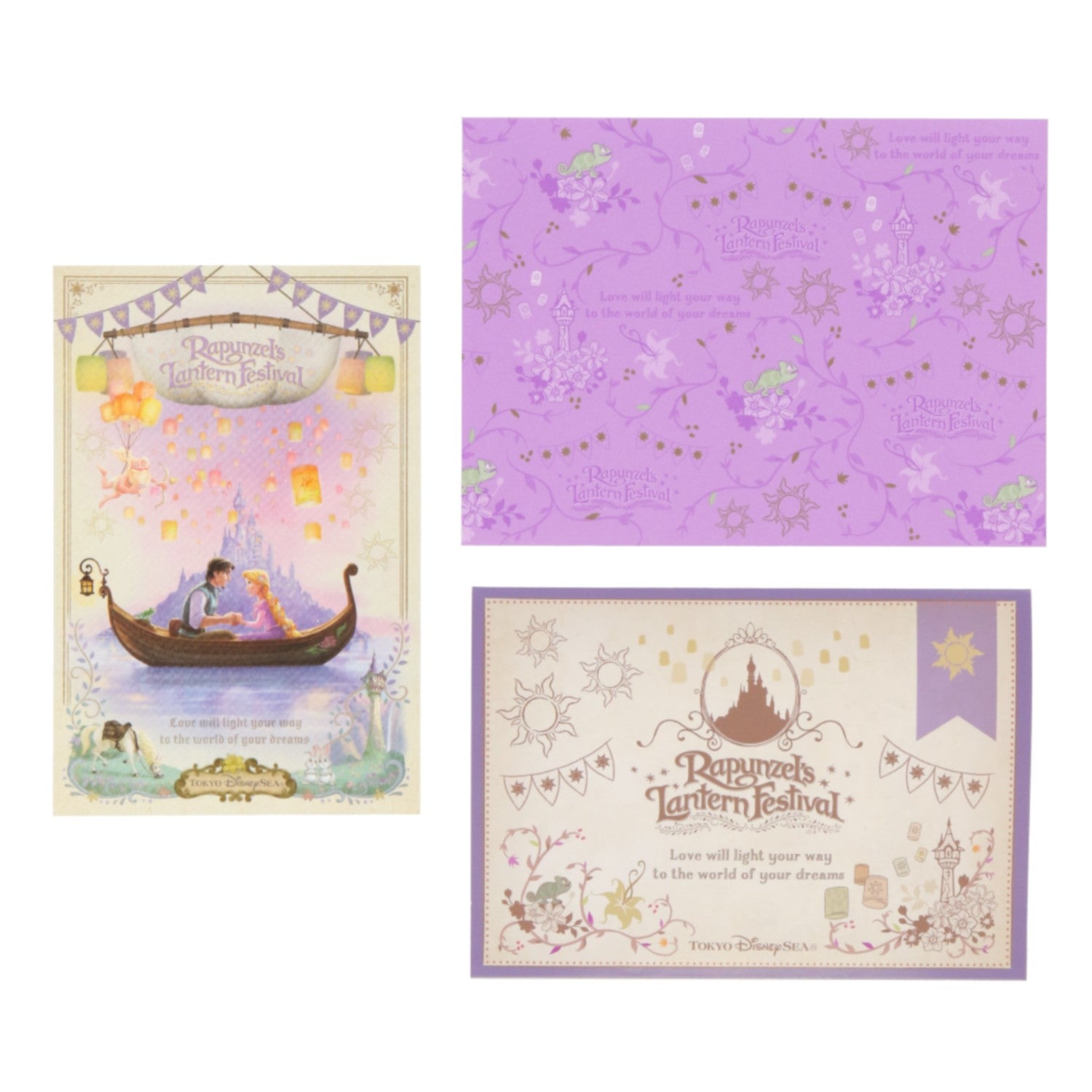 Postcard Greeting Card Rapunzel on the Tower