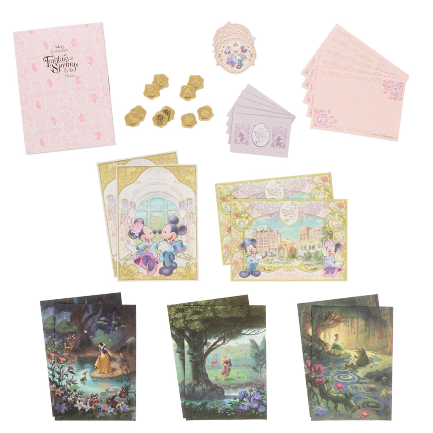 Letter Set Tokyo DisneySea Fantasy Springs Hotel