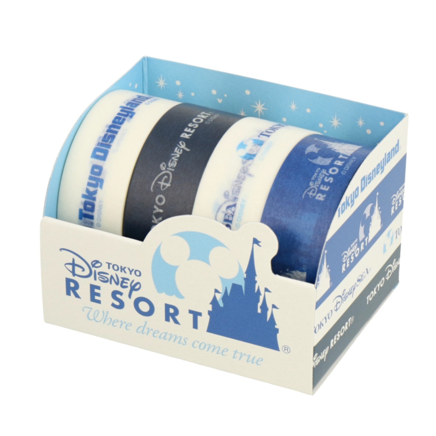 4 masking tapes Tokyo Disney Resort