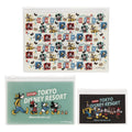 3 slide zip cases Mickey Mouse and friends