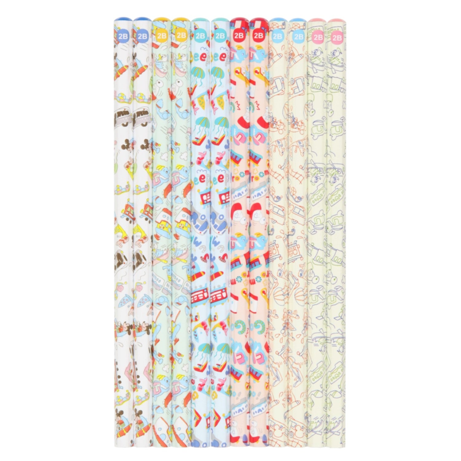 Pencil 2B 12 pieces Tokyo Disney Resort