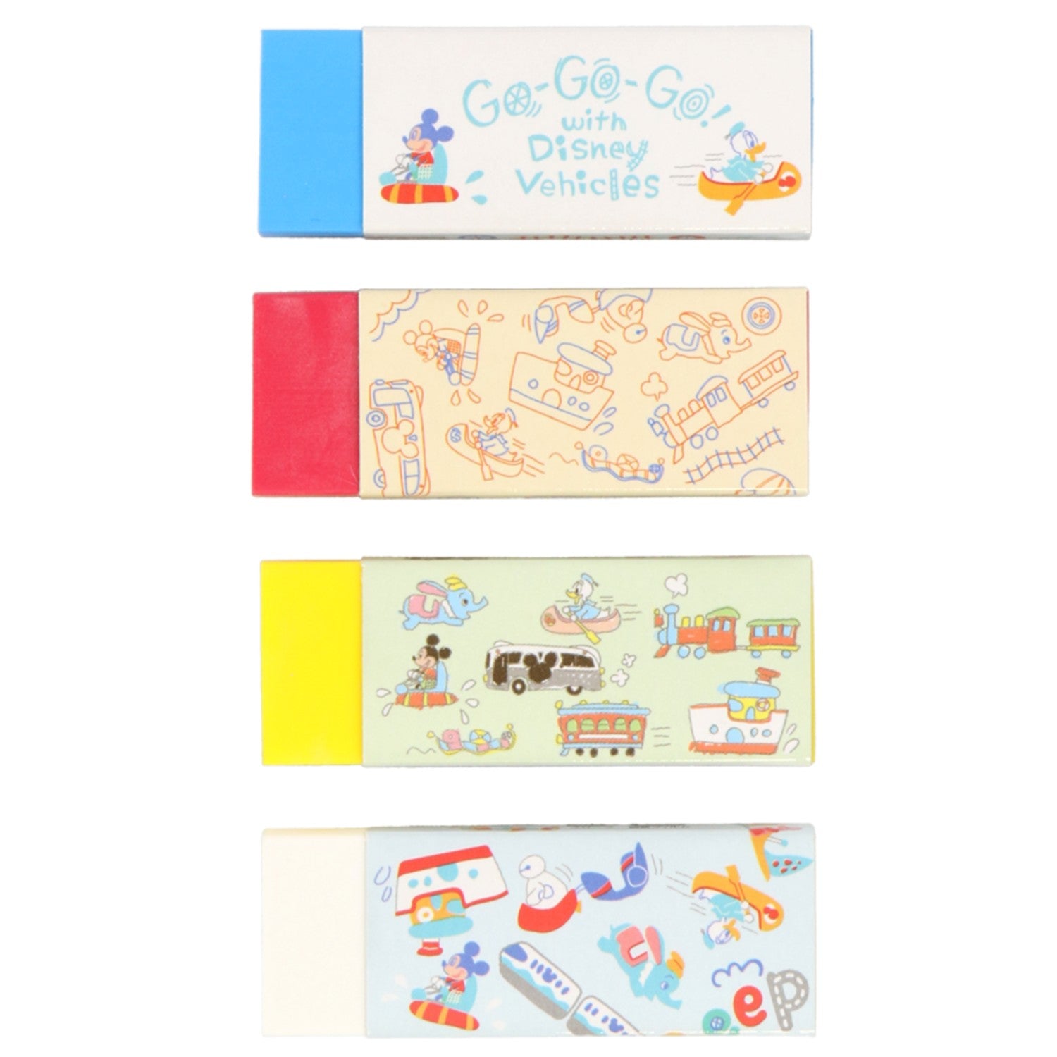 Eraser <Ain> 4 pieces Tokyo Disney Resort