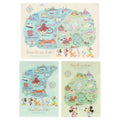 3 clear holders Tokyo Disney Resort