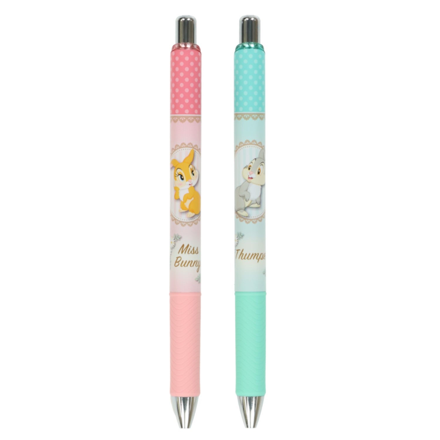 Ballpoint pen <Energel> 2 black Thumper Miss Bunny