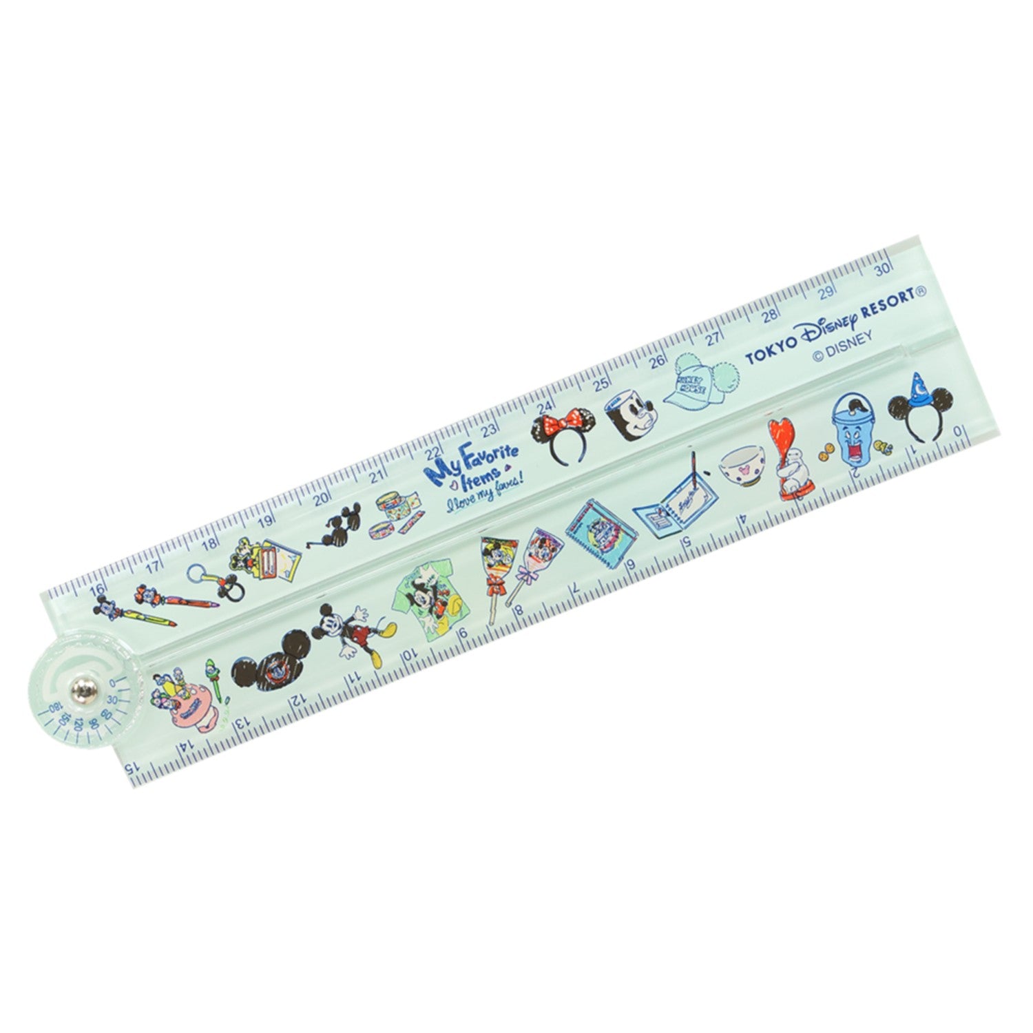 Ruler 30cm Tokyo Disney Resort