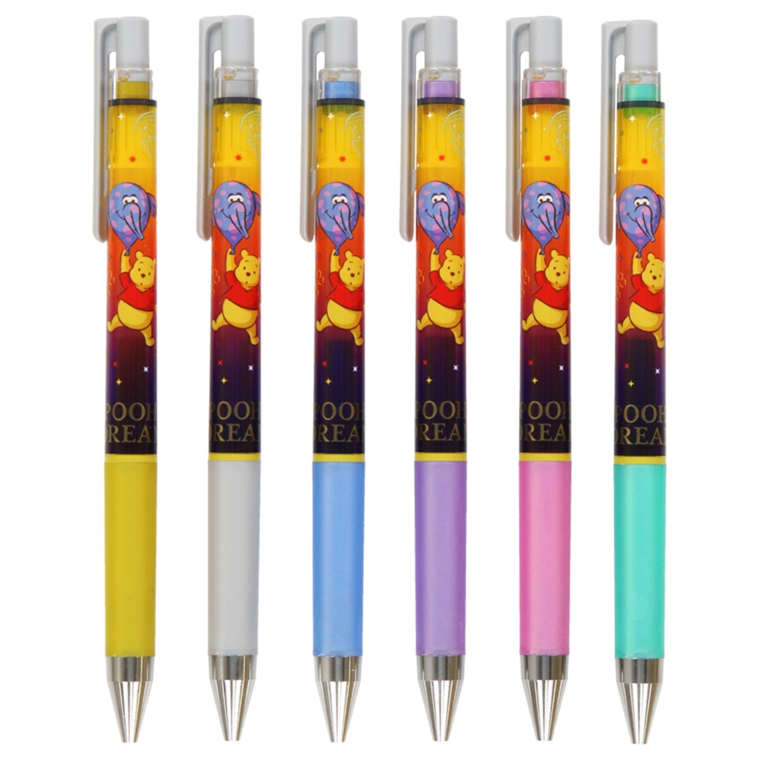 Ballpoint pen <Juice Up> 6 colors 6 pieces Pooh