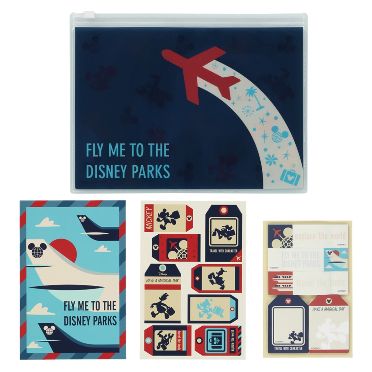 Stationery set Mickey Mouse and friends