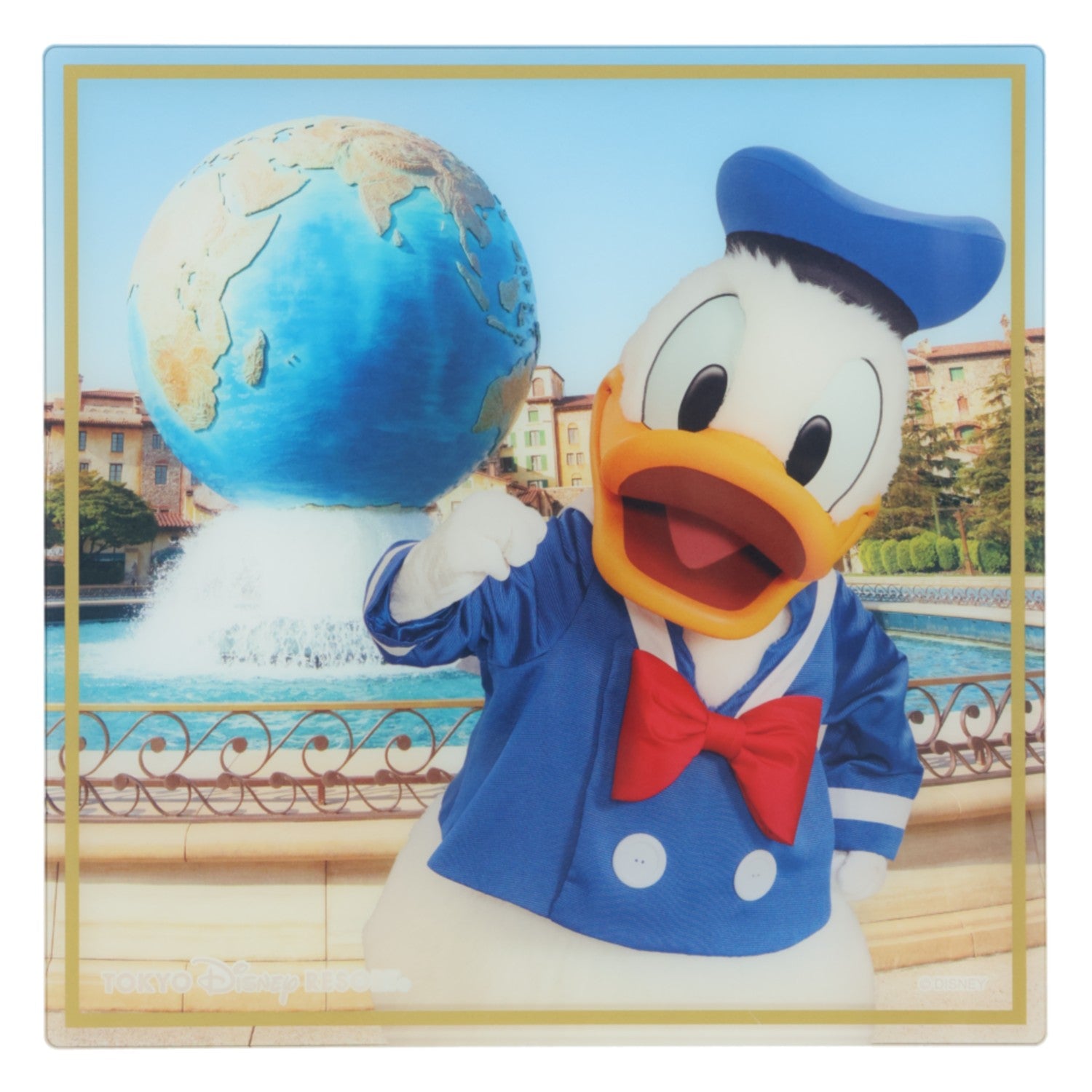 colored paper donald