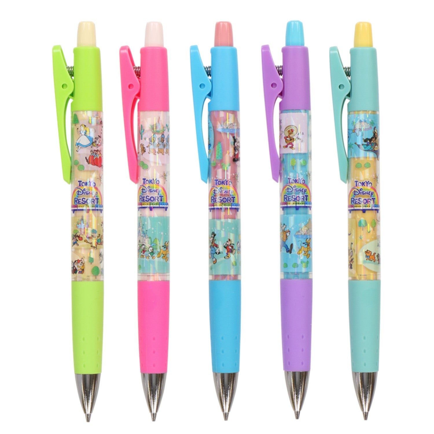 5 mechanical pencils Mickey Mouse and friends
