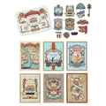 6 postcards with sticker tin Disney Story Beyond