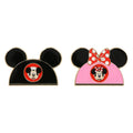 2 pin badges Mickey Minnie