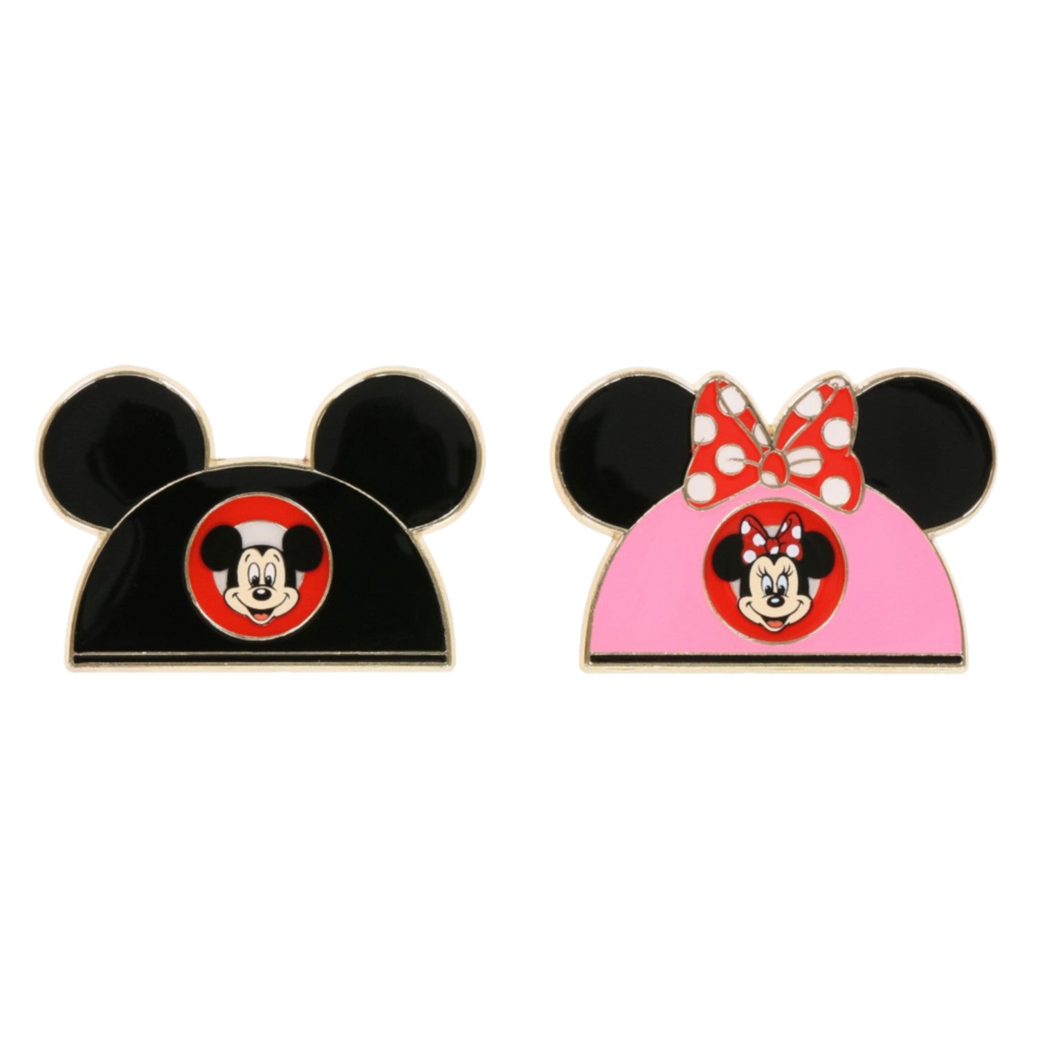 2 pin badges Mickey Minnie