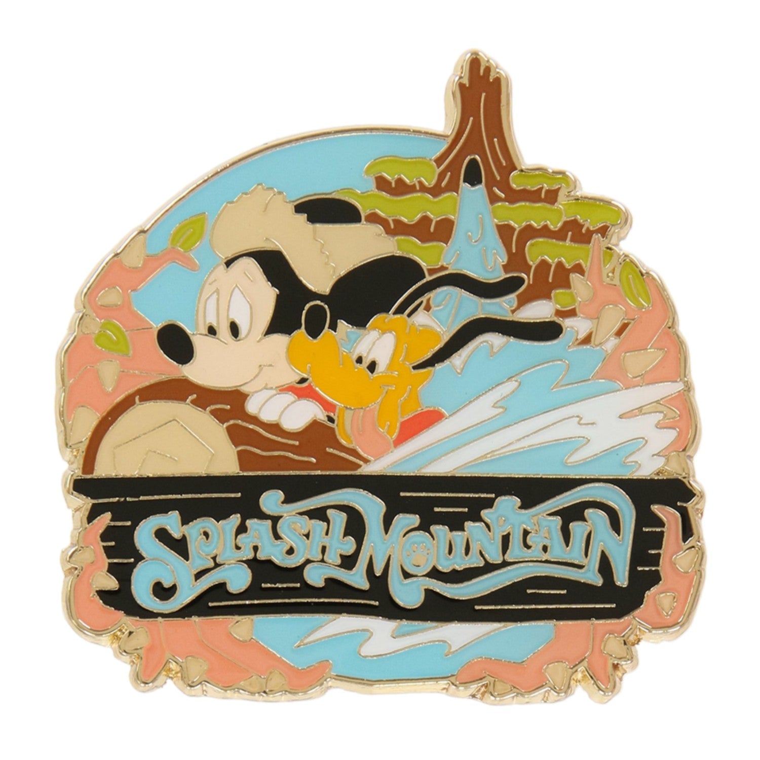 pin badge splash mountain