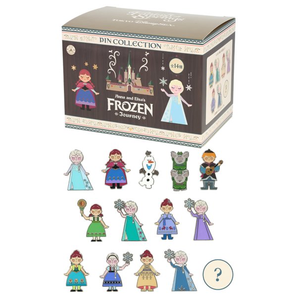 2 pin badges x 7 bags Frozen