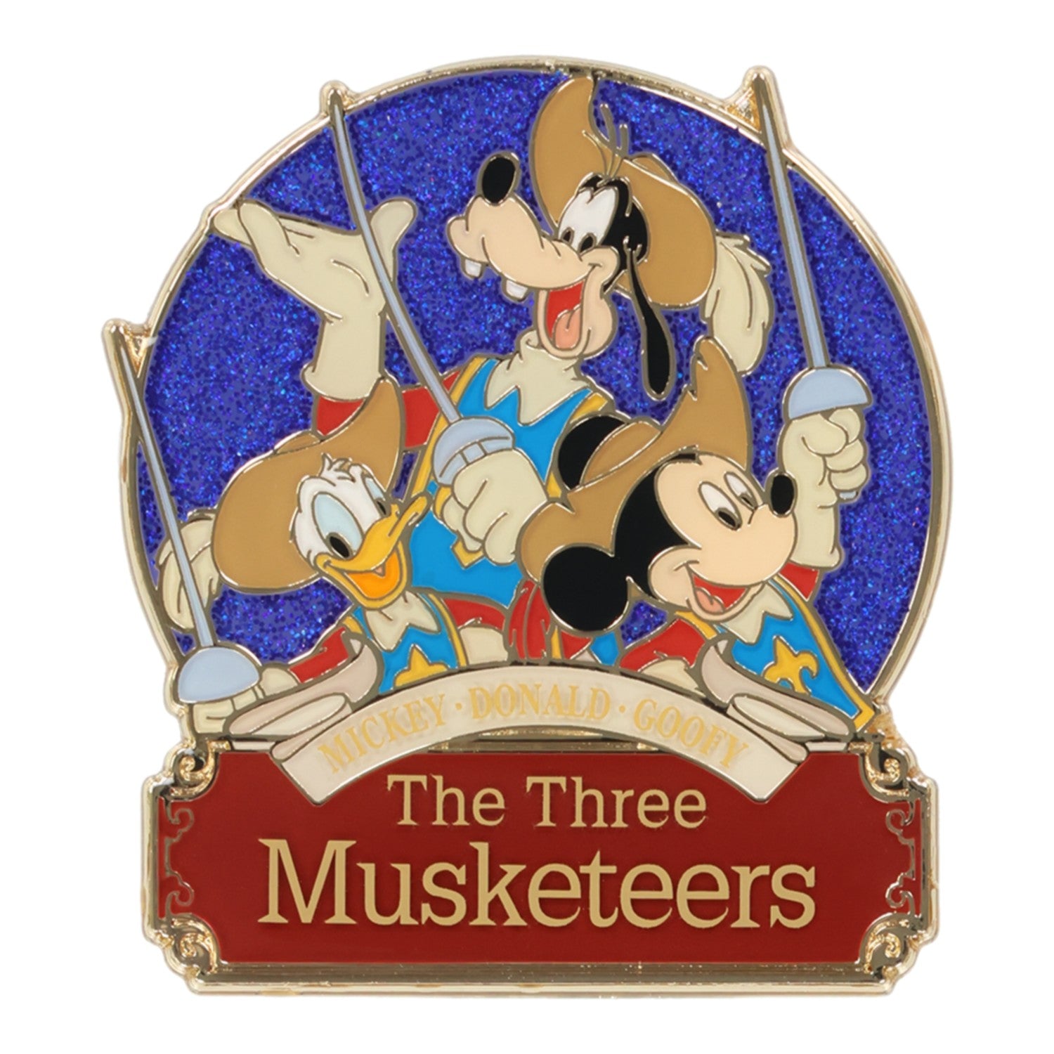 pin badge mickey donald goofy