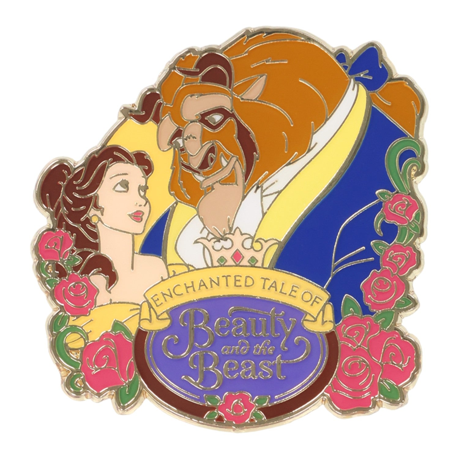 pin badge beauty and the beast