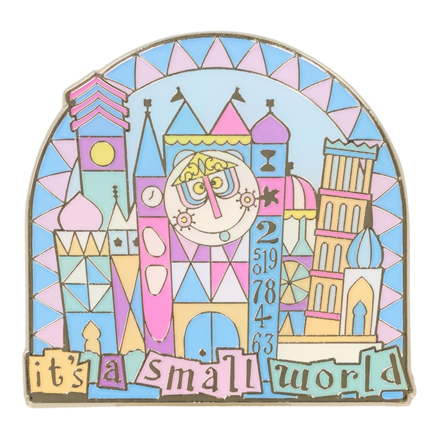Pin Badge It's a Small World