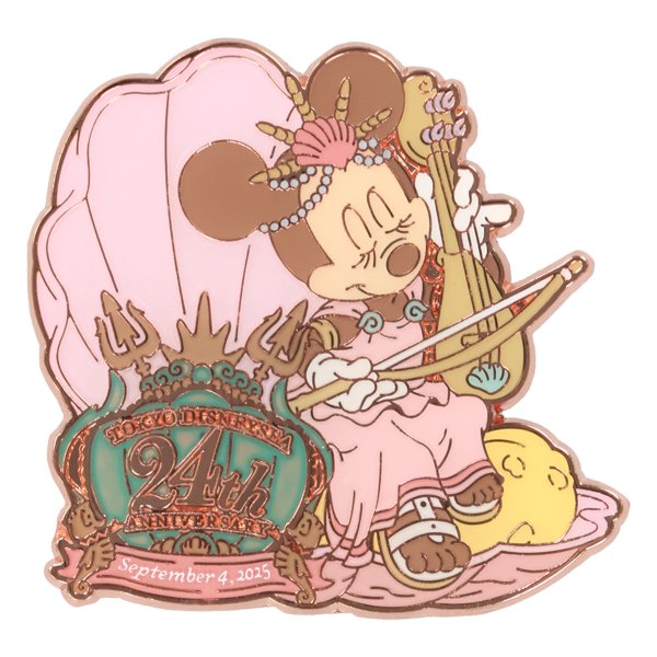 pin badge minnie