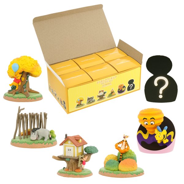 6 figures Pooh's Honey Hunt