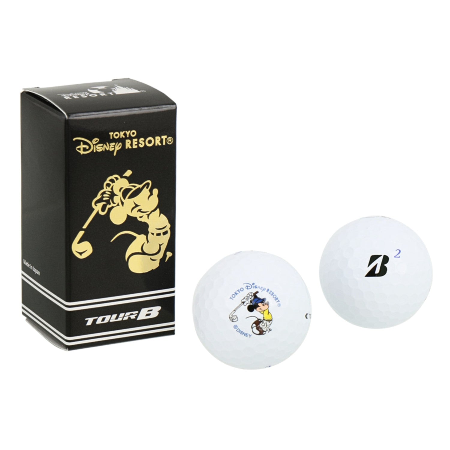 2 golf balls mickey