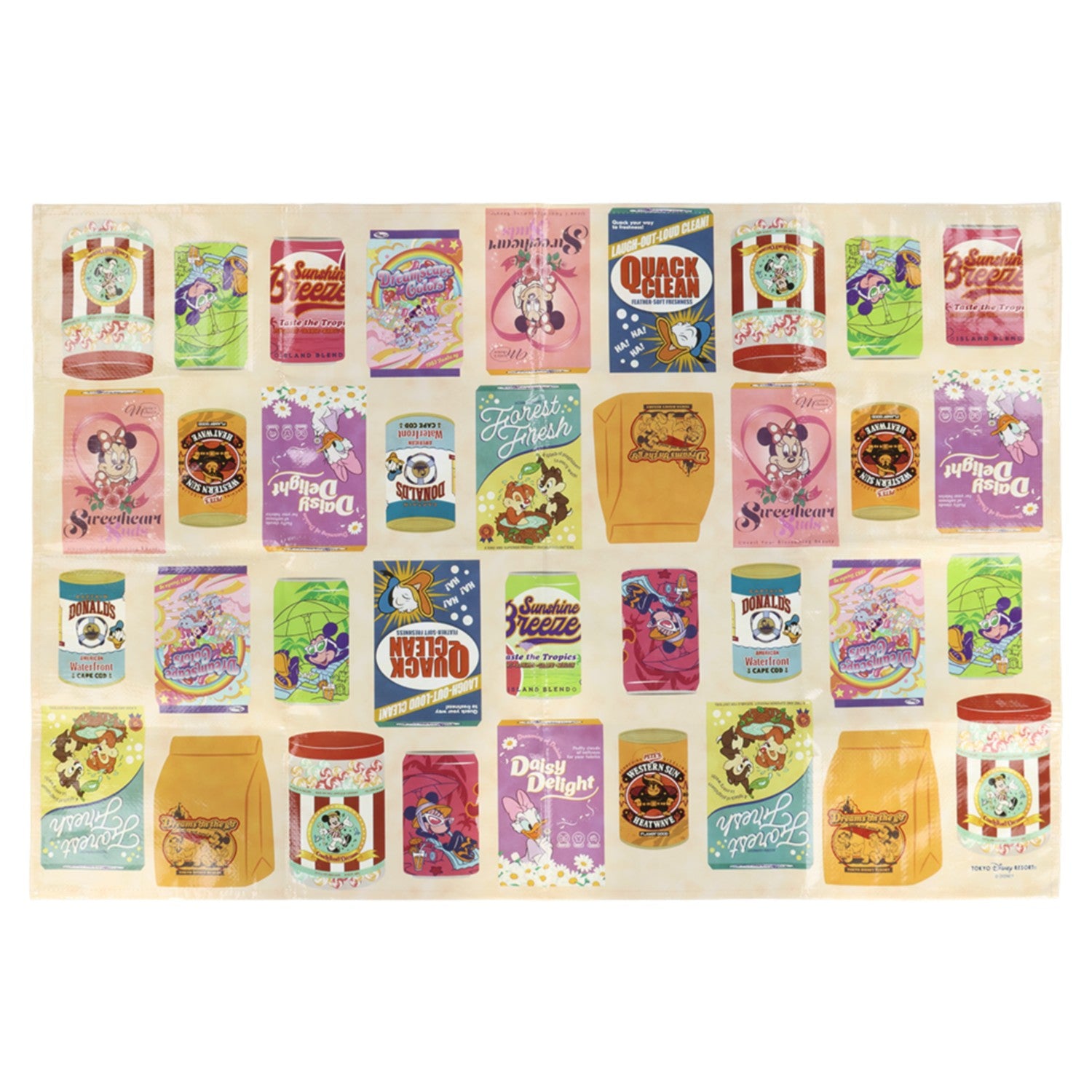 Leisure sheet Mickey Mouse and friends