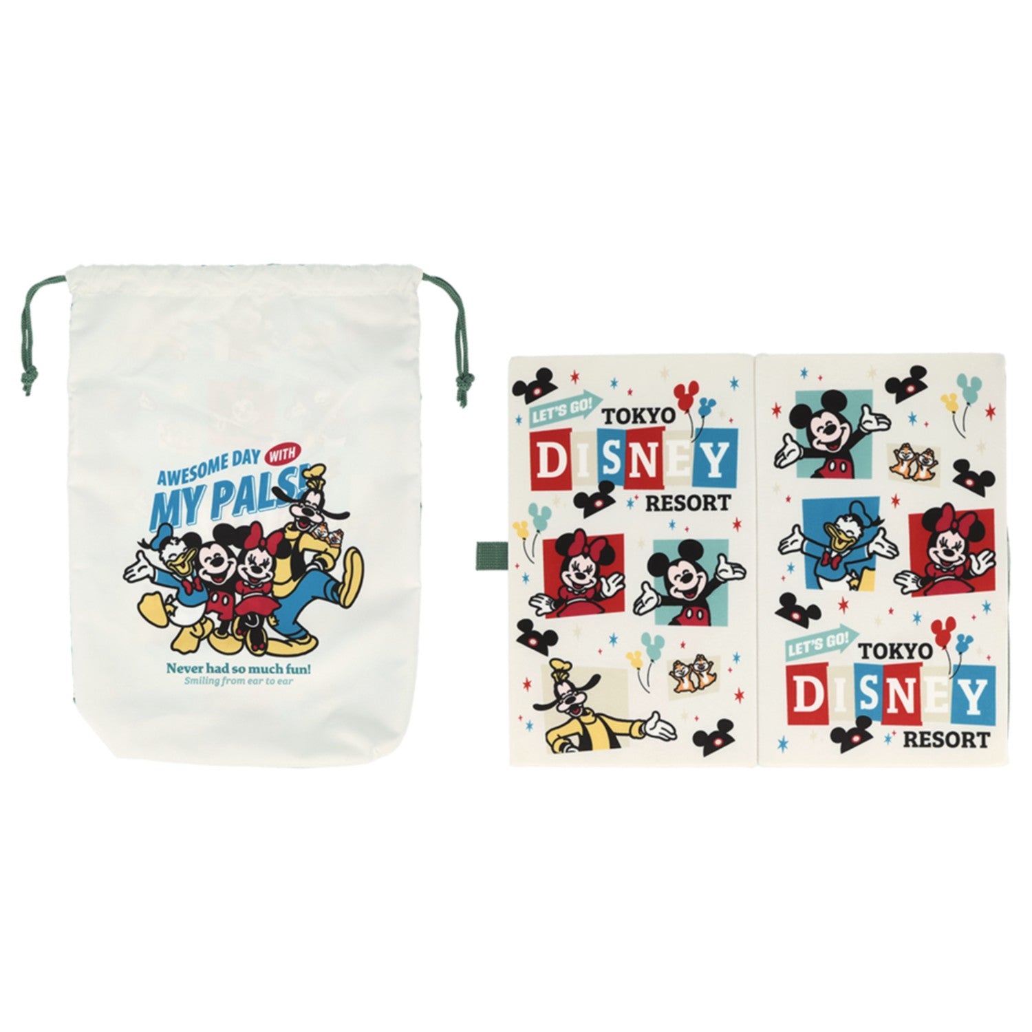 Portable cushion Mickey Mouse and friends
