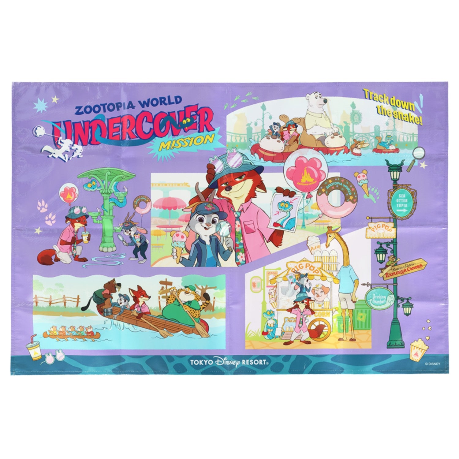 Leisure Sheet Zootopia