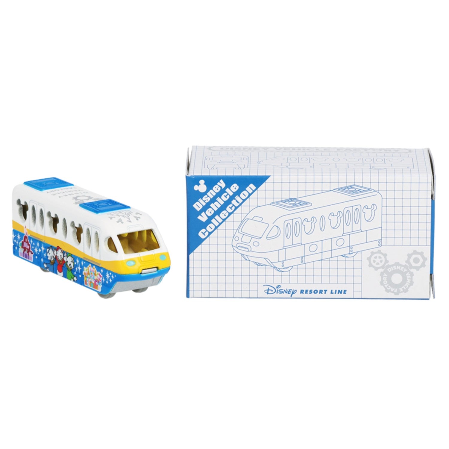 Disney Vehicle Collection (Tomica) Donald Huey Dewey Louie