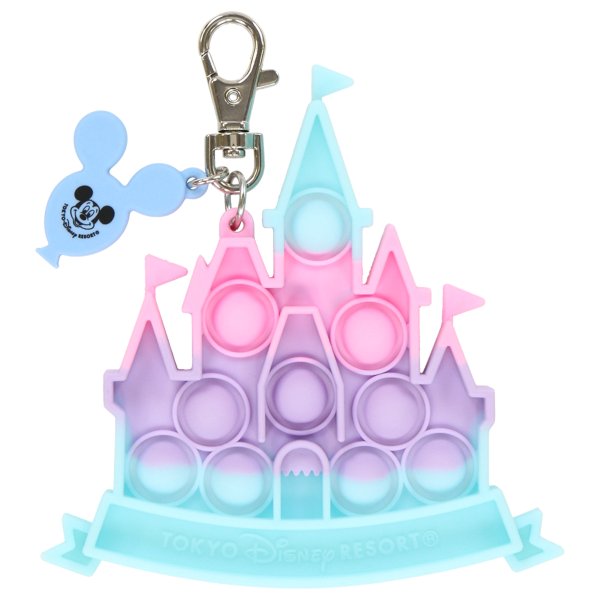Cinderella Castle key chain from Japan, featuring Disney's iconic castle design