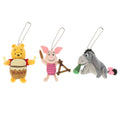 3 stuffed charms Winnie the Pooh