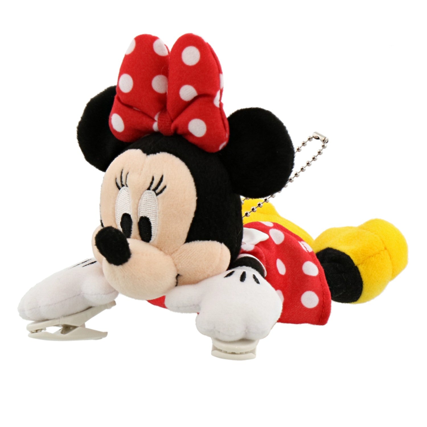 Stuffed toy on shoulder Minnie