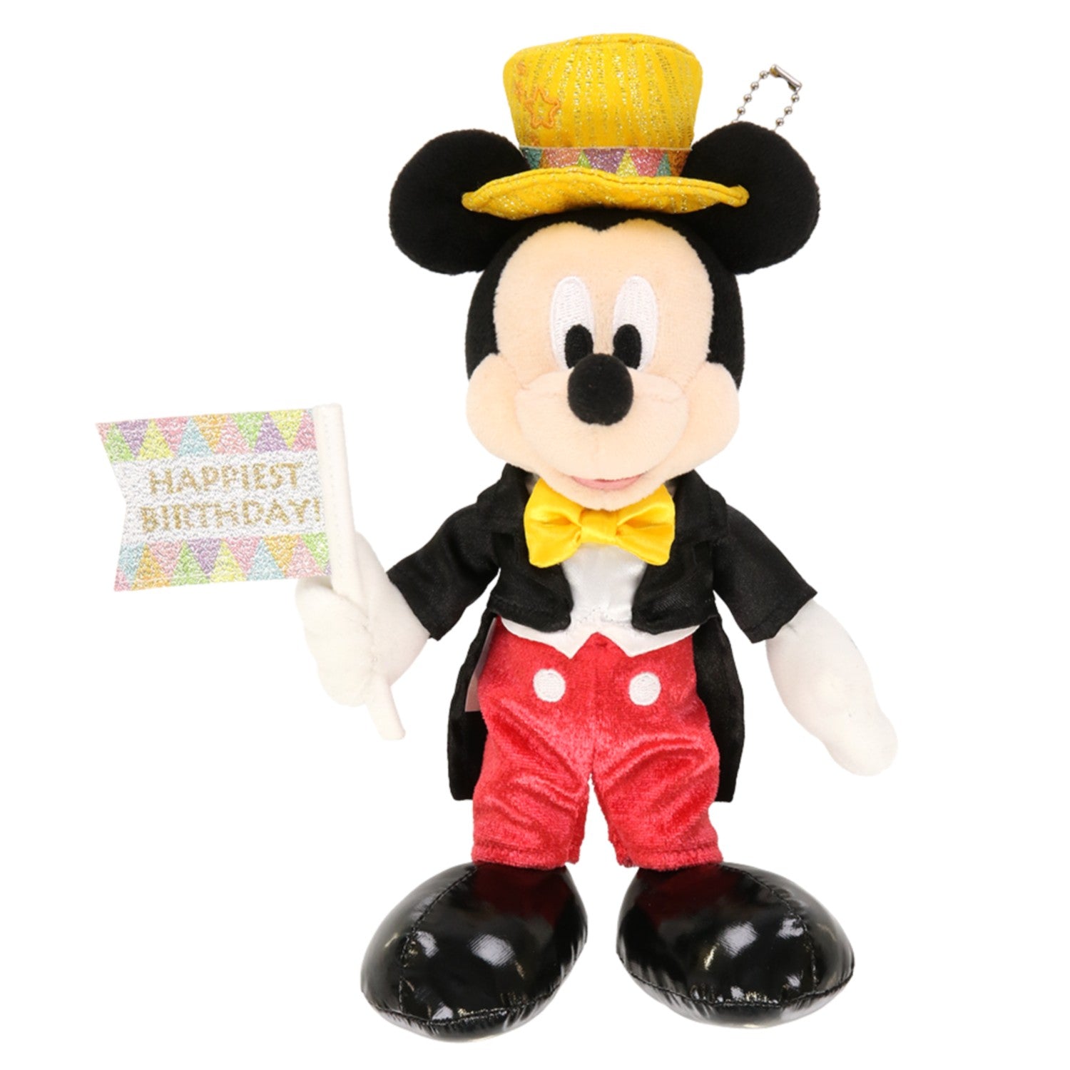 stuffed animal badge mickey