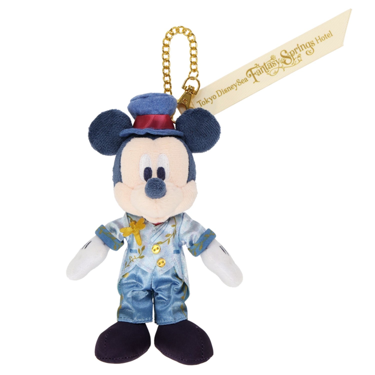 Plush Badge Mickey Tokyo DisneySea Fantasy Springs Hotel