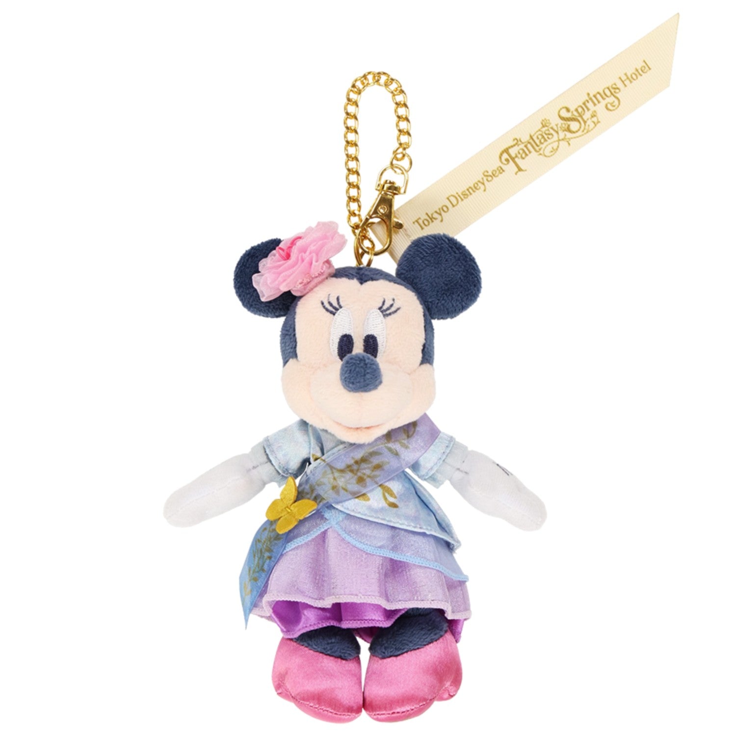 Plush Badge Minnie Tokyo DisneySea Fantasy Springs Hotel