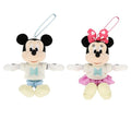 2 stuffed badges Mickey Minnie