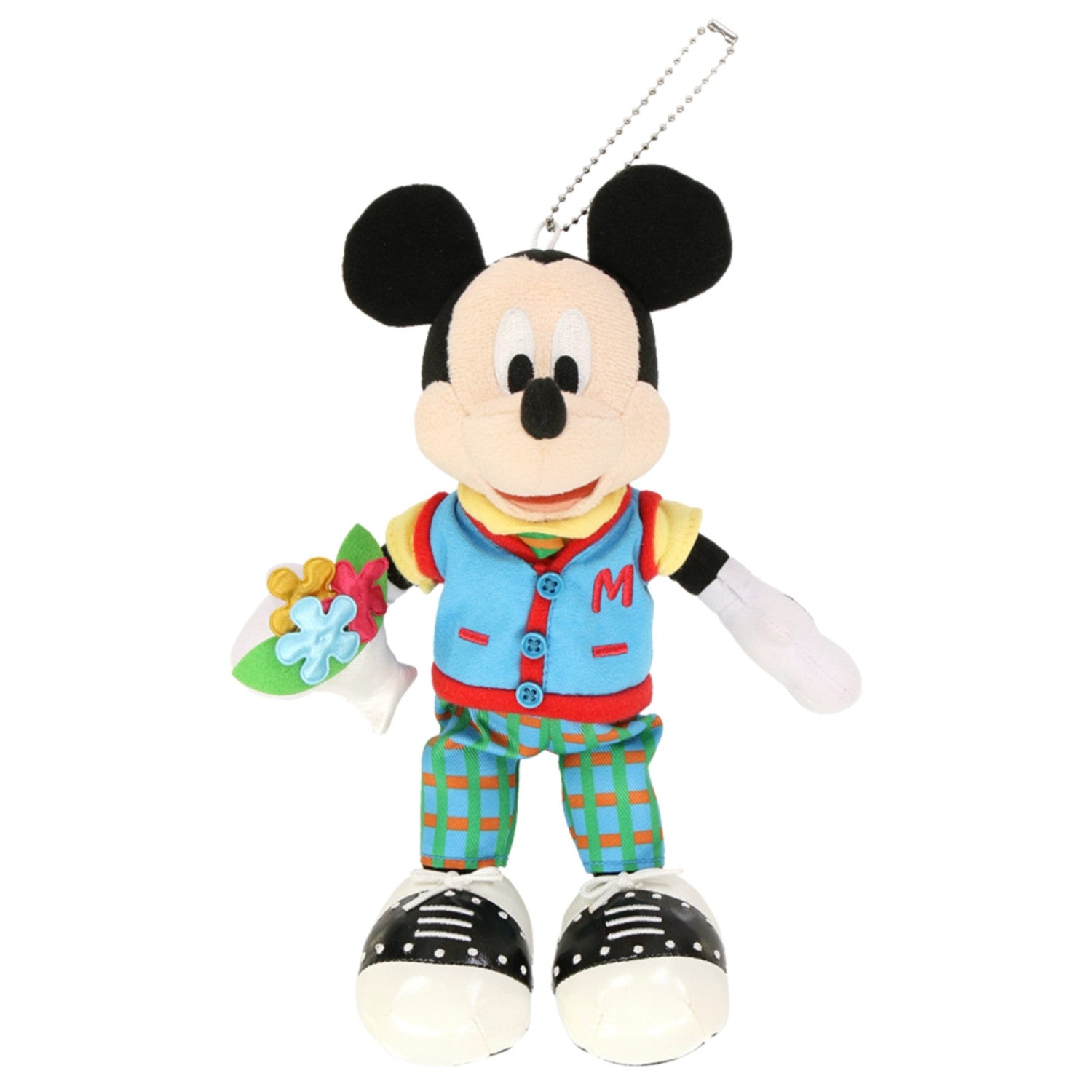 stuffed animal badge mickey