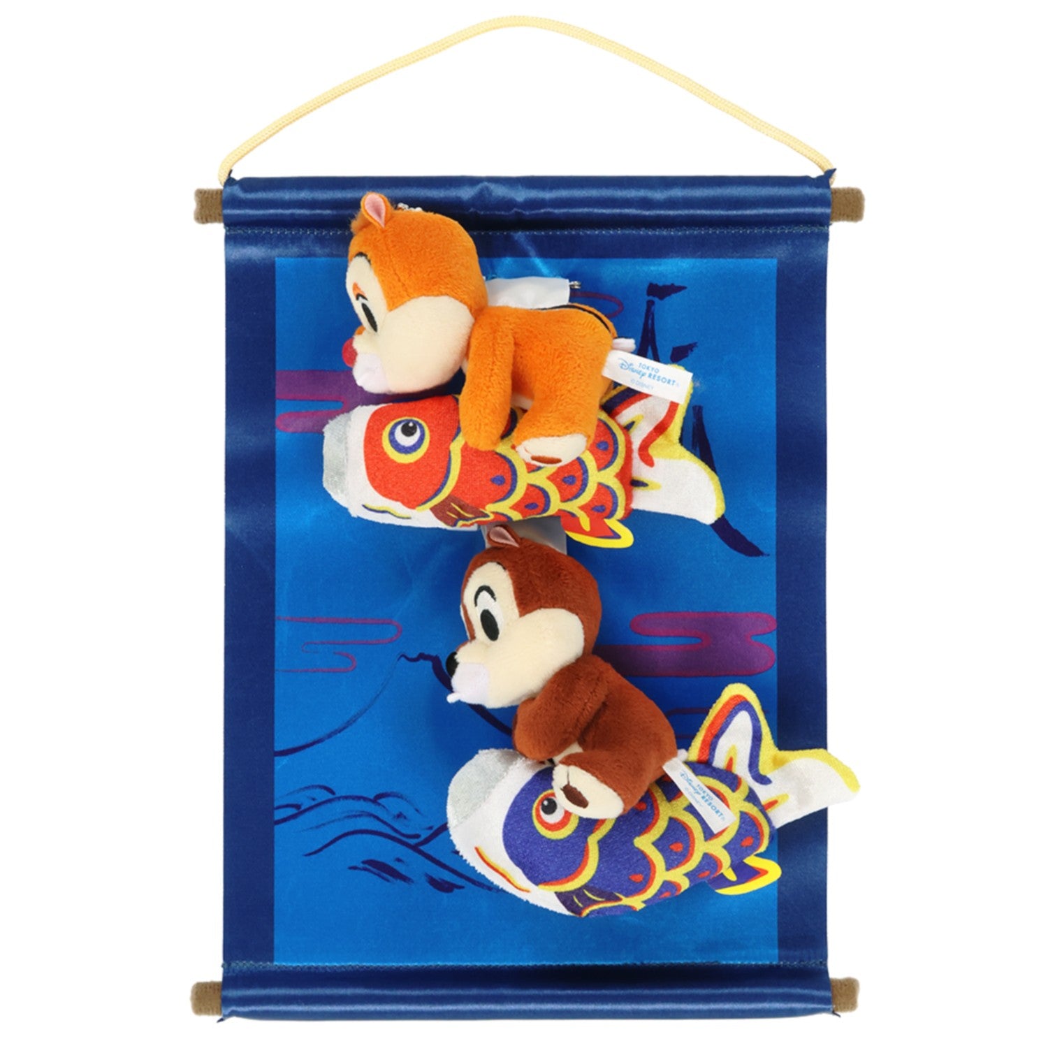 2 plush badges Chip & Dale