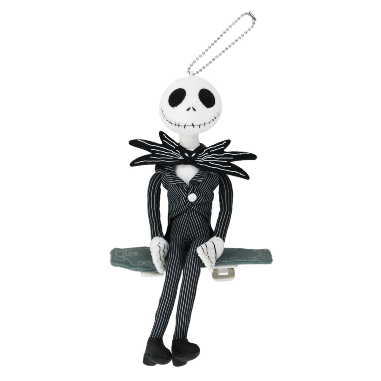 Stuffed toy on shoulder Jack Skellington
