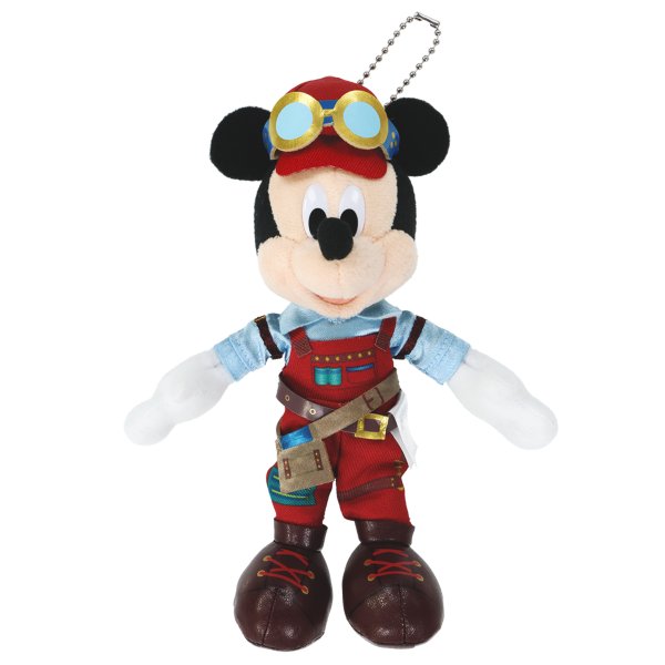 Plush Badge Mickey Dreams Take Flight