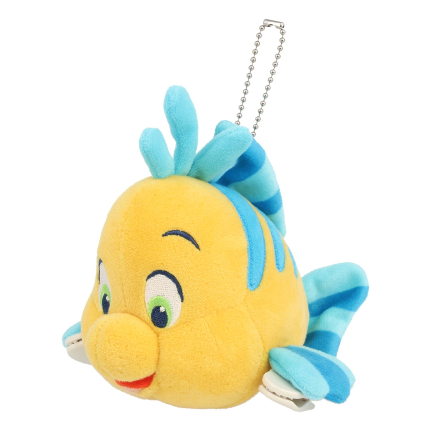 Stuffed toy on shoulder Flounder