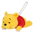 Stuffed toy on shoulder Pooh